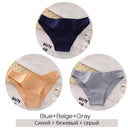 Ultra-Soft Plus Size Cotton Panties Set in Solid Colors Ultra-Soft Plus Size Cotton Panties Set in Solid Colors
