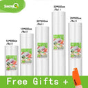 Vacuum Sealer Rolls Fresh Food Storage Solution Bags 50ft Vacuum Sealer Rolls Fresh Food Storage Solution Bags 50ft