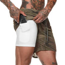 Summer Running Shorts Men 2 in 1 Quick Dry Gym Shorts Summer Running Shorts Men 2 in 1 Quick Dry Gym Shorts