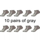 Comfort Driven Breathable Ankle Socks 10 Pair Athletic Set Comfort Driven Breathable Ankle Socks 10 Pair Athletic Set