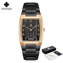 WWOOR Square Luxury Watch Elegant Waterproof Timepiece 50m WWOOR Square Luxury Watch Elegant Waterproof Timepiece 50m