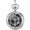 Vintage Bronze Pocket Watch Roman Numeral Skeleton Hand Wind Vintage Bronze Pocket Watch Roman Numeral Skeleton Hand Wind