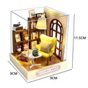 Kids Wooden Dollhouses Kit: Creative Roombox Toy Set Kids Wooden Dollhouses Kit: Creative Roombox Toy Set