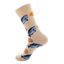 Whimsical Animal Cartoon Crew Socks for Fun Loving Men Women Whimsical Animal Cartoon Crew Socks for Fun Loving Men Women