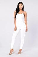 Chic Skinny Jumpsuit: Elegant Romper for Stylish Ladies Chic Skinny Jumpsuit: Elegant Romper for Stylish Ladies