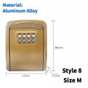 Secure Key Lock Box Wall Mount Key Safe High Security Secure Key Lock Box Wall Mount Key Safe High Security