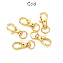 Swivel Lobster Clasp Hooks for DIY Jewelry Keychains Swivel Lobster Clasp Hooks for DIY Jewelry Keychains