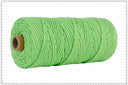 Colorful Cotton Macrame Rope for Boho Decor and Diy Wedding Colorful Cotton Macrame Rope for Boho Decor and Diy Wedding