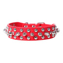 Adjustable Punk Rivet Spiked Leather Pet Collar Stylish Accessory Adjustable Punk Rivet Spiked Leather Pet Collar Stylish Accessory