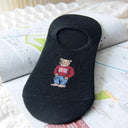 Charming Cartoon Bear Socks Trendy Comfort For Men Charming Cartoon Bear Socks Trendy Comfort For Men