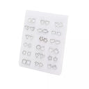 Women Acrylic Crystal Stud Earrings Set for Fashionable Women Women Acrylic Crystal Stud Earrings Set for Fashionable Women