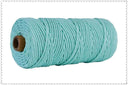 Colorful Cotton Macrame Rope for Boho Decor and Diy Wedding Colorful Cotton Macrame Rope for Boho Decor and Diy Wedding