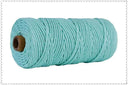 Colorful Cotton Macrame Rope for Boho Decor and Diy Wedding Colorful Cotton Macrame Rope for Boho Decor and Diy Wedding