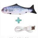 Electric Floppy Fish Cat Toy Interactive USB Charger Catnip Electric Floppy Fish Cat Toy Interactive USB Charger Catnip