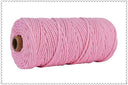 Colorful Cotton Macrame Rope for Boho Decor and Diy Wedding Colorful Cotton Macrame Rope for Boho Decor and Diy Wedding