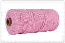 Colorful Cotton Macrame Rope for Boho Decor and Diy Wedding Colorful Cotton Macrame Rope for Boho Decor and Diy Wedding