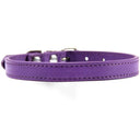 Colorful Leather Pet Collar Custom Padded Quick Release Colorful Leather Pet Collar Custom Padded Quick Release