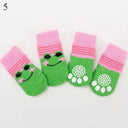 Cozy Cartoon Dog Socks Anti-Slip Winter Paw Protectors Cozy Cartoon Dog Socks Anti-Slip Winter Paw Protectors