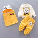 Cozy Fleece Hooded Set for Trendy Toddlers Winter Wear Cozy Fleece Hooded Set for Trendy Toddlers Winter Wear