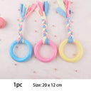 Pet Dog Chews TPR Knot Bite Resistant Teeth Cleaning Toys Pet Dog Chews TPR Knot Bite Resistant Teeth Cleaning Toys
