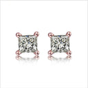 IOGOU 925 Sterling Silver Stud Earrings For Women Diamond Jewelry IOGOU 925 Sterling Silver Stud Earrings For Women Diamond Jewelry