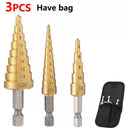 Ultimate Precision Step Drill Bit Set for Metal and Woodwork Ultimate Precision Step Drill Bit Set for Metal and Woodwork
