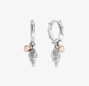 Sterling Silver Crystal Stud Earrings Rose Gold Heart Bee Sterling Silver Crystal Stud Earrings Rose Gold Heart Bee