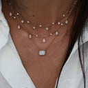Boho Multi Element Crystal Layered Necklace for Women Boho Multi Element Crystal Layered Necklace for Women