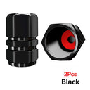 AUTCOAT Aluminum Alloy Tire Valve Caps for Cars and Motorcycles AUTCOAT Aluminum Alloy Tire Valve Caps for Cars and Motorcycles