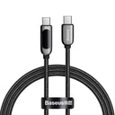 Baseus USB C Cable with Digital Display High Speed Charging Cord Baseus USB C Cable with Digital Display High Speed Charging Cord