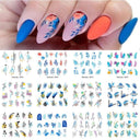 Stylish Floral & Geometric Nail Decals for Creative Manicures Stylish Floral & Geometric Nail Decals for Creative Manicures