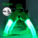 Luminous LED Dog Harness for Night Safety and Running Luminous LED Dog Harness for Night Safety and Running