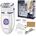 1981 3in1 Electric Women Epilator Hair Removal Tool for Smooth Skin 1981 3in1 Electric Women Epilator Hair Removal Tool for Smooth Skin