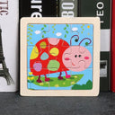 Kids Cartoon Animal Traffic Wooden Educational Puzzle Set Kids Cartoon Animal Traffic Wooden Educational Puzzle Set