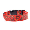 Leopard LED Dog Collar: Bright Night Safety & Visibility Leopard LED Dog Collar: Bright Night Safety & Visibility