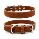 Affordable Comfort Leather Pet Collar for Small Dogs & Cats Affordable Comfort Leather Pet Collar for Small Dogs & Cats