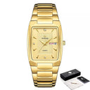 WWOOR Square Luxury Watch Elegant Waterproof Timepiece 50m WWOOR Square Luxury Watch Elegant Waterproof Timepiece 50m