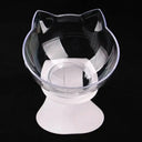 Double Cat Bowl Set Elevated Feeding Bowls For Cats Double Cat Bowl Set Elevated Feeding Bowls For Cats