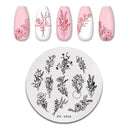 Stainless Steel Nail Art Stamping Plate Set for Manicures Stainless Steel Nail Art Stamping Plate Set for Manicures