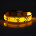 LED Dog Collar: Glow-in-the-Dark Nylon Safety Collar LED Dog Collar: Glow-in-the-Dark Nylon Safety Collar