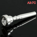 Professional Brass Trumpet Mouthpiece Silver-plated 3C 5C 7C Professional Brass Trumpet Mouthpiece Silver-plated 3C 5C 7C