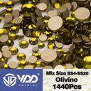 Crystal Gold Flatback Rhinestones for DIY Nail Art Sparkling Crystal Gold Flatback Rhinestones for DIY Nail Art Sparkling