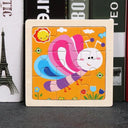 Kids Cartoon Animal Traffic Wooden Educational Puzzle Set Kids Cartoon Animal Traffic Wooden Educational Puzzle Set