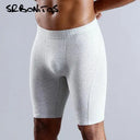 Long Leg Cotton Boxers For Men All Day Long Leg Cotton Boxers For Men All Day