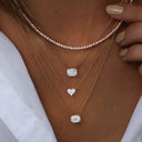 Boho Multi Element Crystal Layered Necklace for Women Boho Multi Element Crystal Layered Necklace for Women