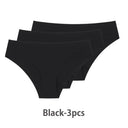 Silk Panties Set: Seamless Low-Rise Comfort Pack for Women Silk Panties Set: Seamless Low-Rise Comfort Pack for Women