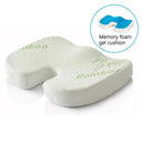Orthopedic U-Shape Memory Foam and Gel Seat Cushion Comfort Orthopedic U-Shape Memory Foam and Gel Seat Cushion Comfort