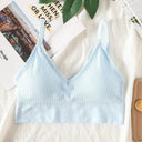 Sleek Seamless V Neck Crop Top Breathable Fitness Outfit Sleek Seamless V Neck Crop Top Breathable Fitness Outfit