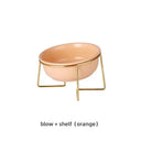 Ceramic Cat Bowl With Raised Stand Stylish Pet Feeder Ceramic Cat Bowl With Raised Stand Stylish Pet Feeder