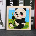 Kids Cartoon Animal Traffic Wooden Educational Puzzle Set Kids Cartoon Animal Traffic Wooden Educational Puzzle Set